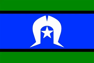 The Torres Strait Islander flag